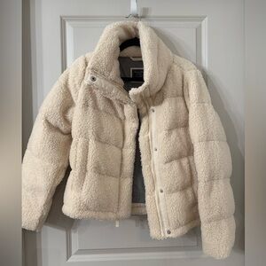 Abercrombie and Fitch Faux Fur Puffer